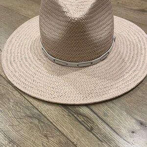 Rag & Bone Blush Woven Hat